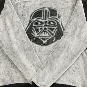 Star Wars Crewneck Sweater with Darth Vader Graphic